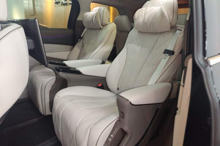 Used Denza D9 2022 DM-i 970 Four-Wheel Drive Flagship Model Left Rear Seat