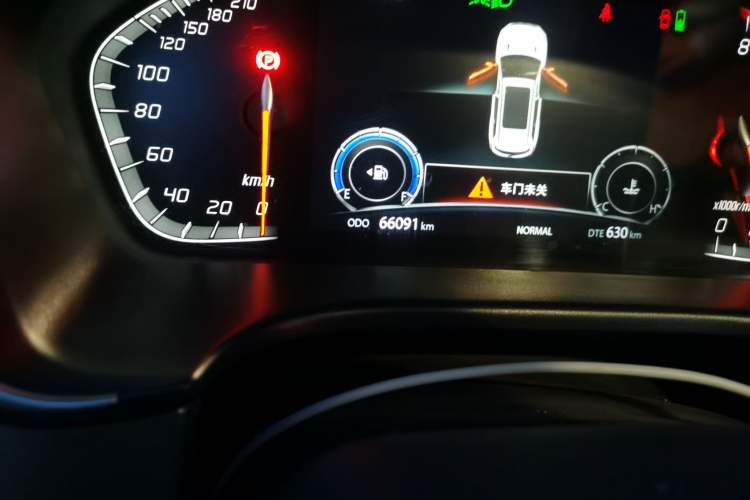 Used CHANGAN CS75 2018 280T Manual Yazi Trim Level China V Standard Odometer Close Up