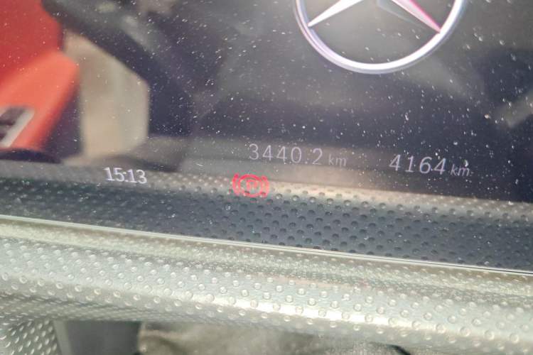 Used Mercedes-Benz A AMG 2024 Facelift AMG A 35 L 4MATIC Odometer Close Up