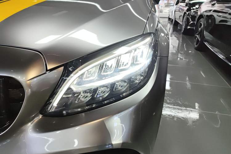 Used Mercedes-Benz C-Class 2022 Refreshed C 260 Coupe Left Front Headlight