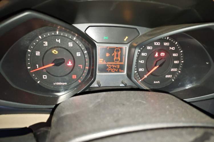 Used Chery Fengyun 2 2015 1.5L Manual New Edition Odometer Close Up