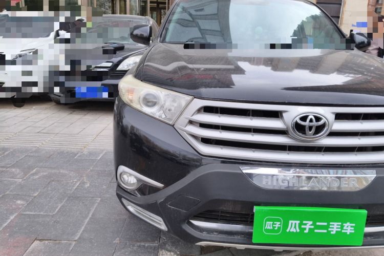 Used Toyota Highlander 2013 2.7L Two-Wheel Drive 5-Seater Purple Gold Edition