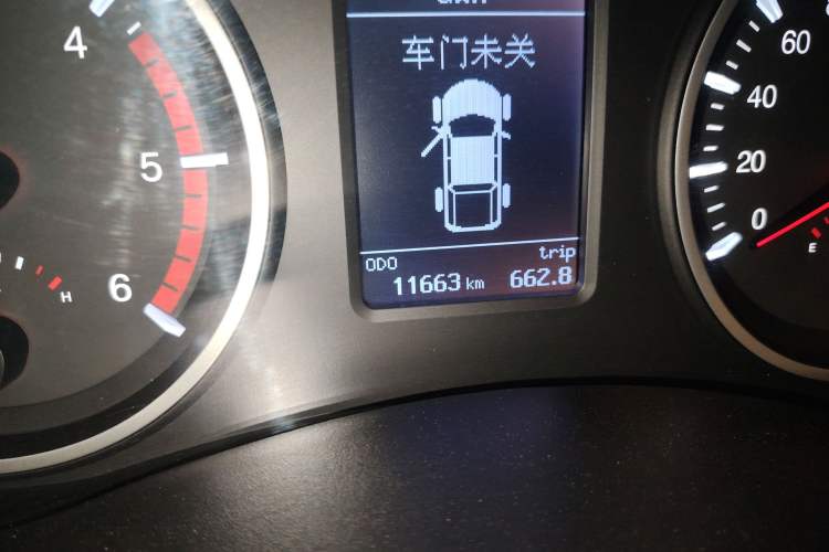 Used Great Wall Wingle 5 2023 2.0T Diesel 4x4 Advanced Big Double Odometer Close Up