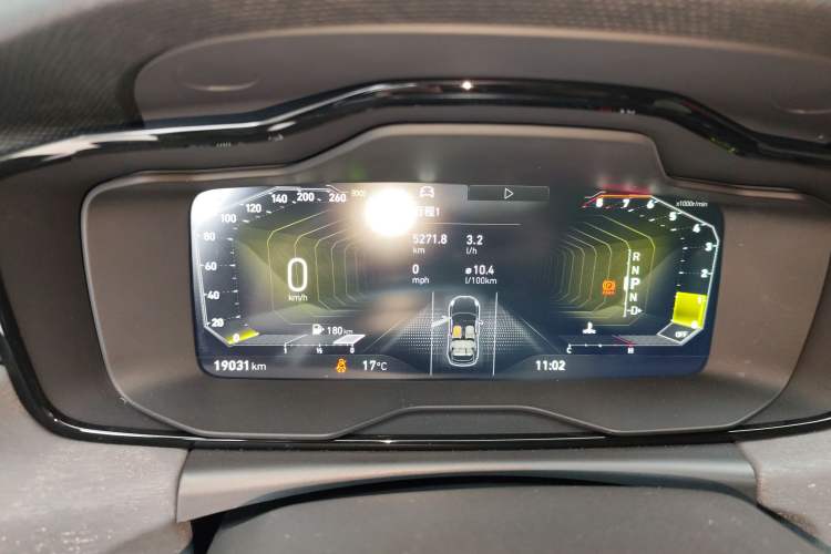 Used Lynk & Co 02 2020 1.5T DCT Two-Wheel Drive Zhaopu Version Instrument Cluster