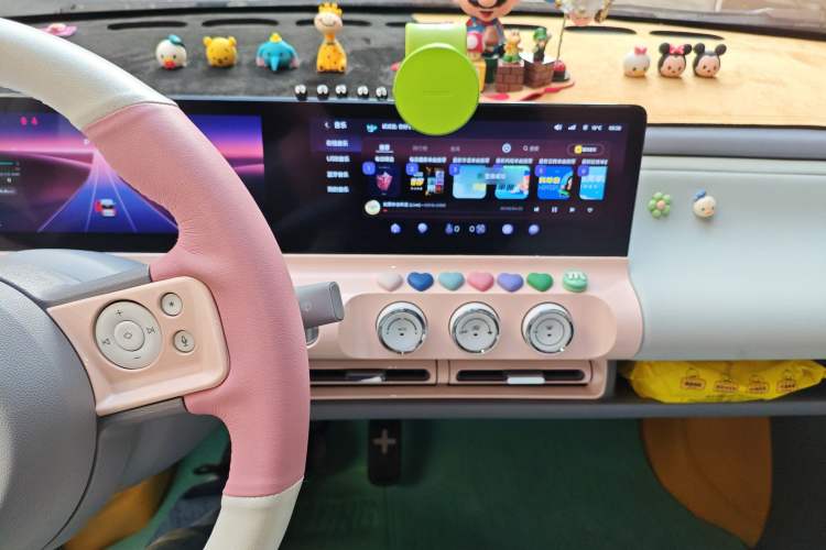 Used Wuling Air ev 2023 - Four Seats - Advanced Edition Audio And AC Panel