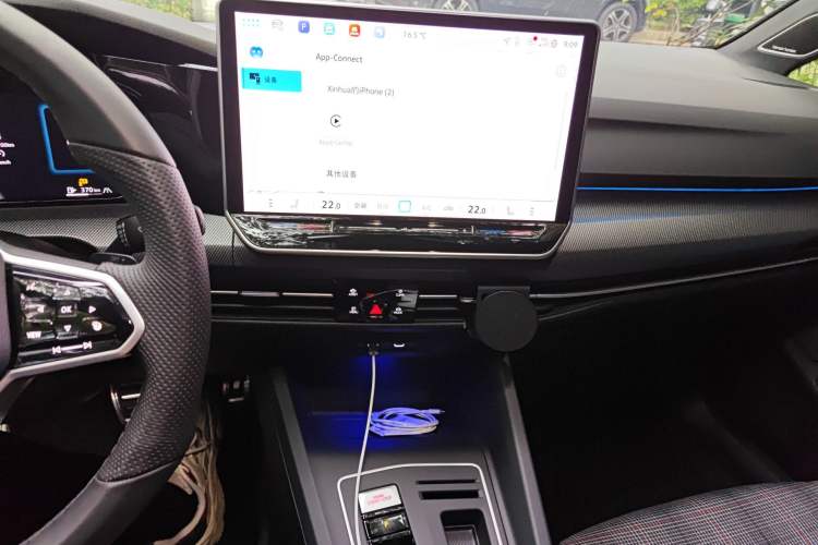 Used Volkswagen Golf GTI 2025 380TSI DSG GTI Audio And AC Panel