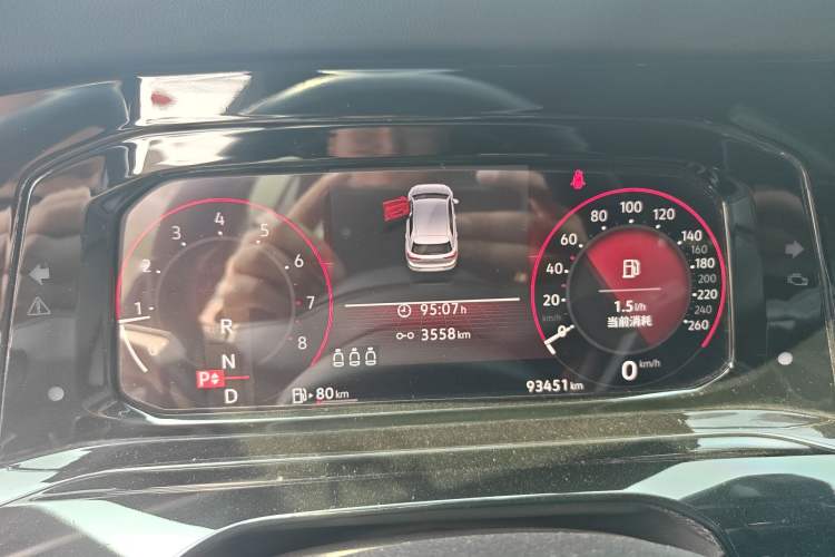 Used Volkswagen Golf 2021 280TSI DSG R-Line Instrument Cluster