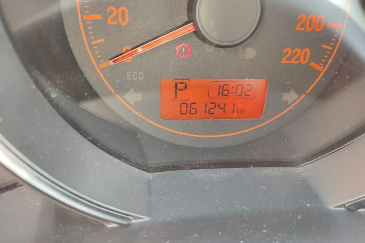 Used Honda Fit 2018 1.5L CVT Comfort Sunroof Version Odometer Close Up