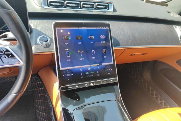 Used Mercedes-Benz S-Class 2023 S 400 L Business Model Audio And AC Panel