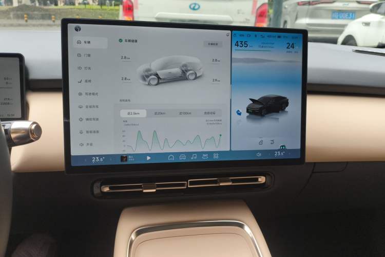 Used XPeng P7+ 2024 Long-Range Max Audio And AC Panel