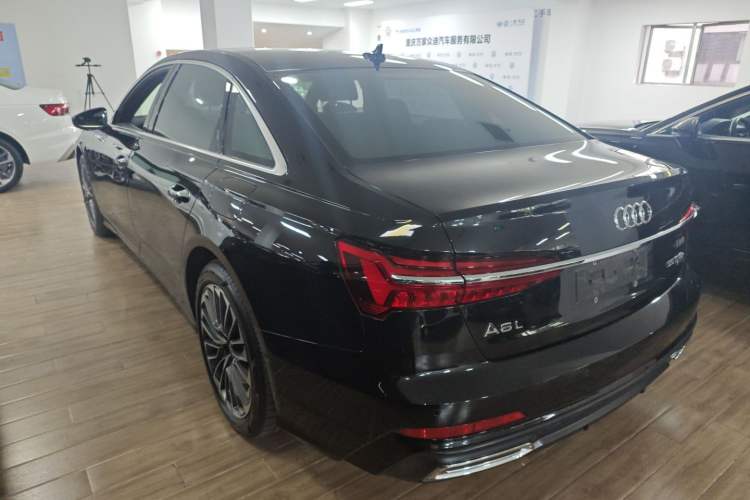 Used Audi A6L New Energy 2020 55 TFSI e quattro Rear Left 45 Deg