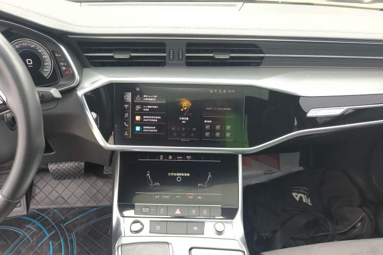 Used Audi A6L 2021 40 TFSI Luxury Dynamic Edition Audio And AC Panel