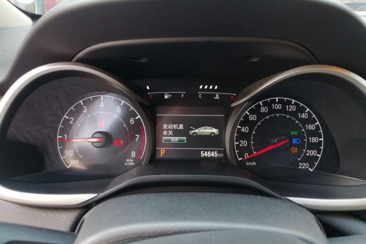 Used Chevrolet Monza 2019 Redline 320T Dual-Clutch Sporty Version China VI Standard Instrument Cluster