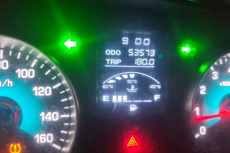 Used Jinbei Hiace X30 2021 1.5L Wealthy Single-Steaming Air-Conditioned Version Bus China VI Standard SWC15M Odometer Close Up