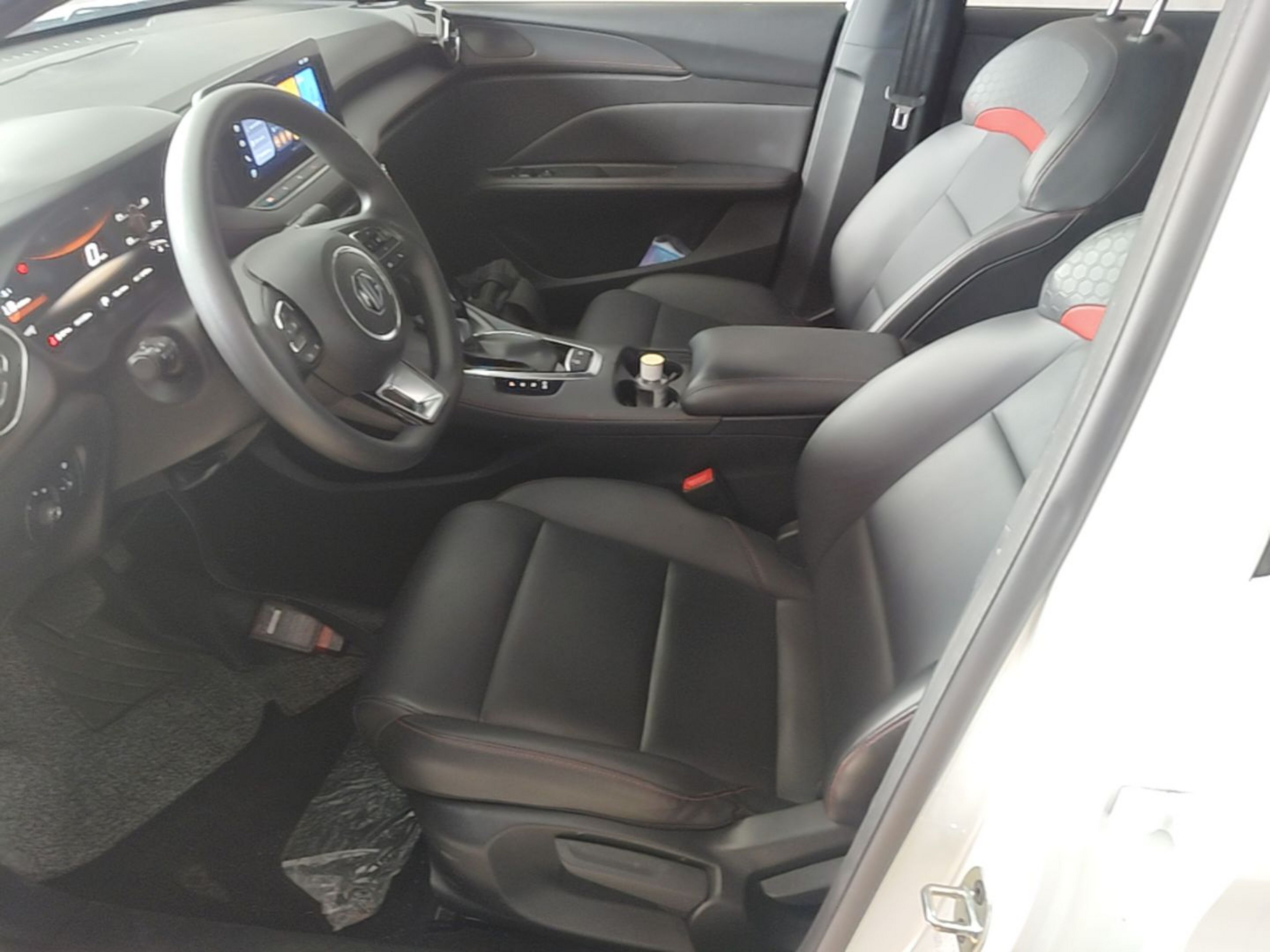 Vordere Reihe im Auto