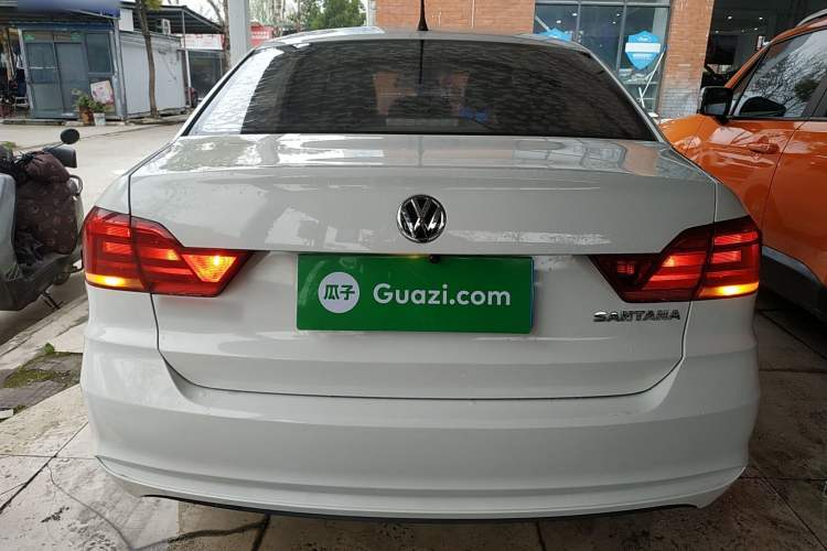 Used Volkswagen Santana 2021 1.5L Automatic Fashion Edition Rear