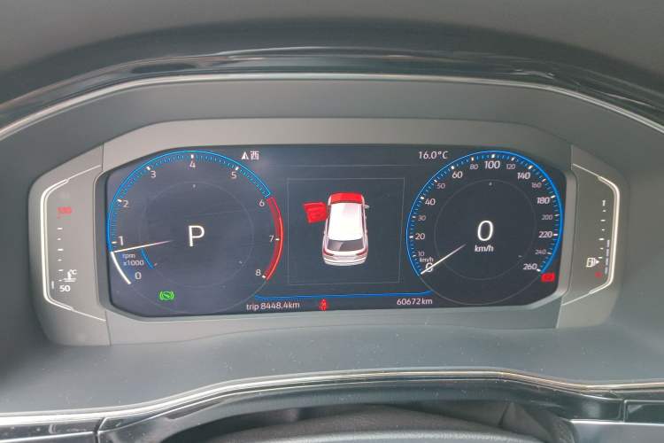 Used Volkswagen Teramont X 2019 330TSI Two-Wheel-Drive Prestige Luxury Edition Instrument Cluster