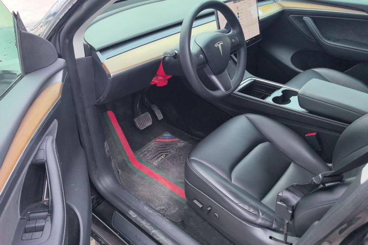 Used Tesla Model Y 2021 Standard Range Rear-Wheel Drive Version Left Front Seat