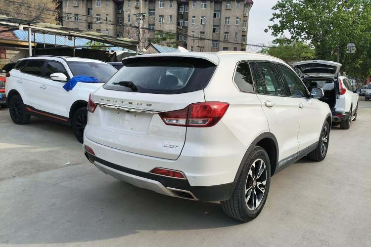 Used Hanteng X7 2016 2.0T DCT Luxury Edition Rear Right 45 Deg