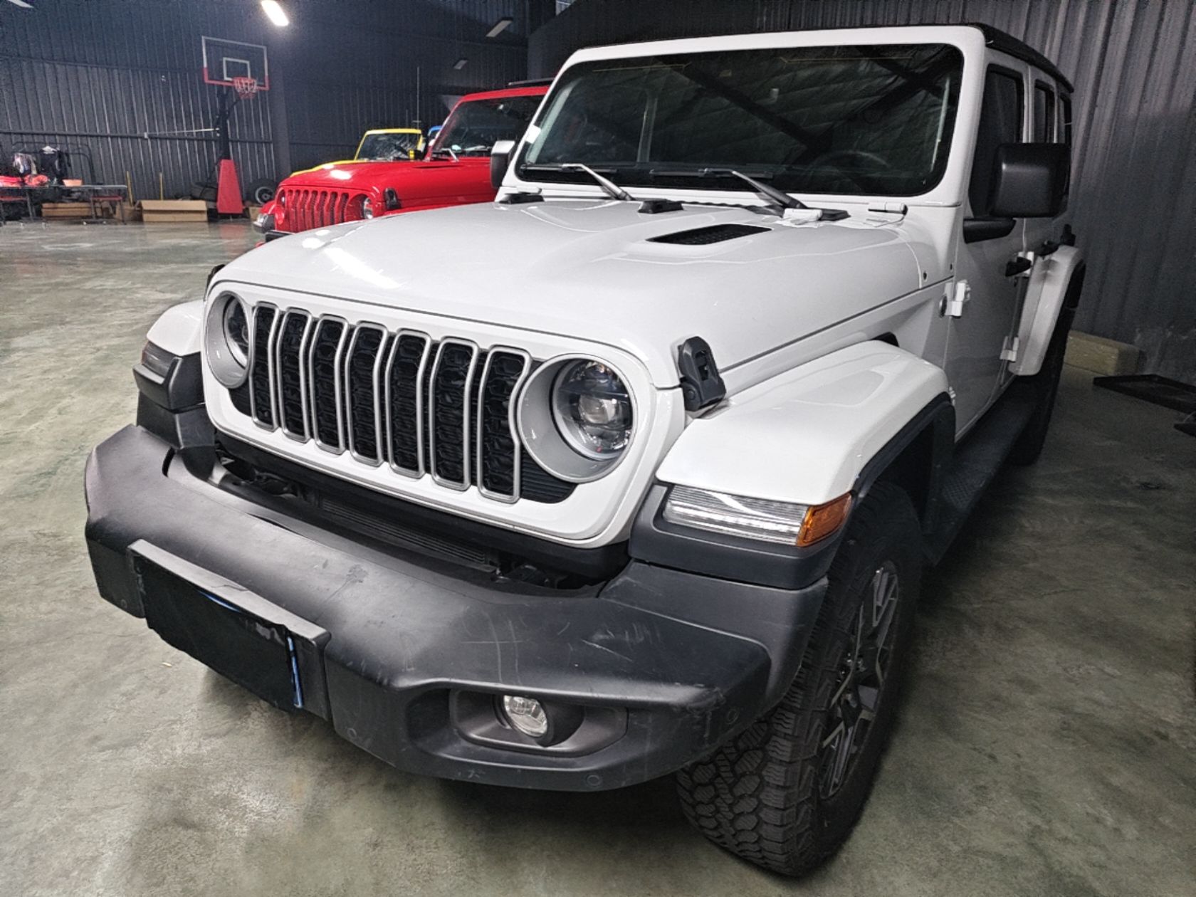Under Front Bumper