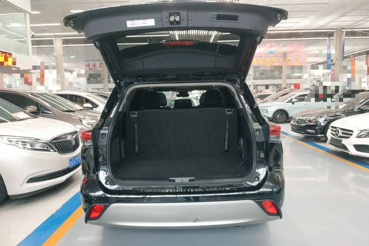 Used Toyota Highlander 2022 Dual-Engine 2.5L Four-Wheel Drive Prestige Version 7 Seats Trunk