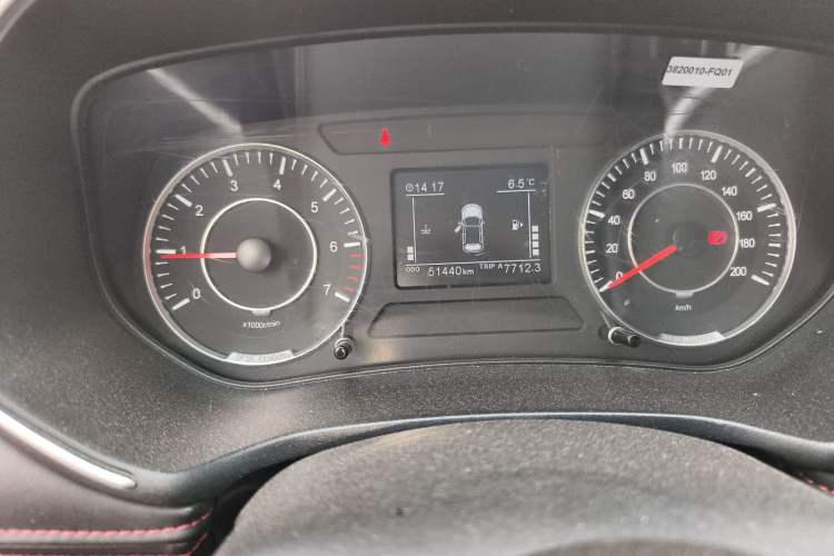 Used Dongfeng Fengon 500 2021 1.5L Manual Enjoyment Model Odometer Close Up