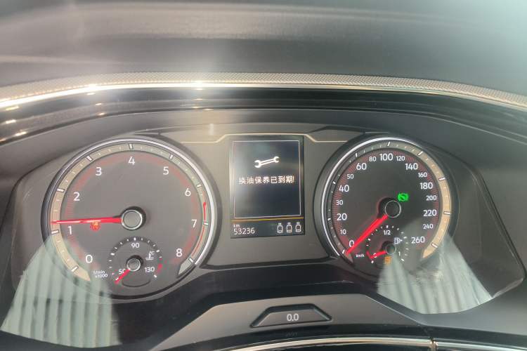 Used Volkswagen Tayron 2022 280TSI Two-Wheel Drive Luxury Smart Connectivity Version Instrument Cluster