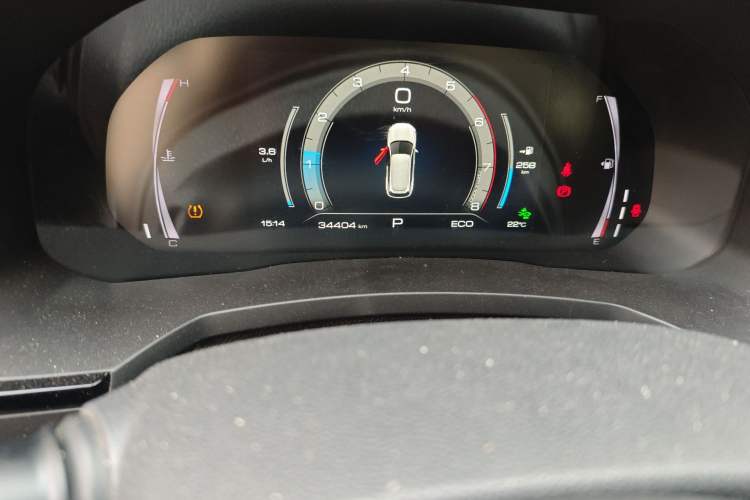 Used Haval F7 2019 1.5T Two-Wheel-Drive i-Type China VI Standard Odometer Close Up