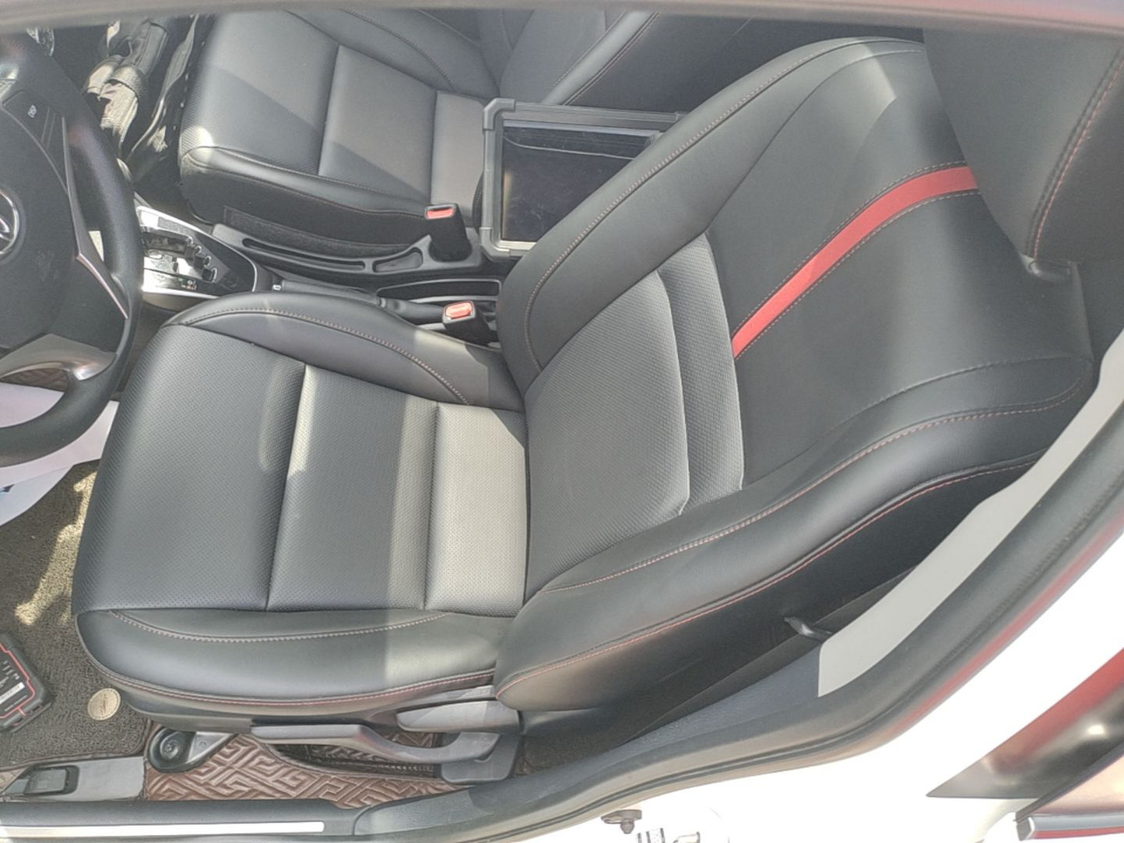 Avant de la voiture