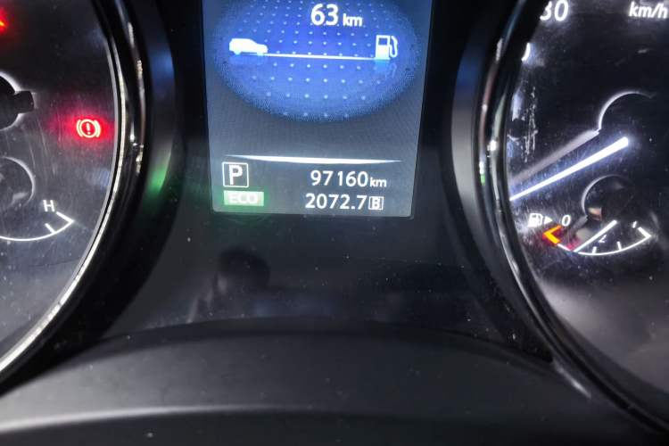 Used Nissan Qashqai 2017 2.0L CVT Luxury Edition China V Standard Odometer Close Up