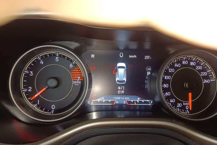 Used Jeep Cherokee 2017 2.0L Superior Edition Instrument Cluster