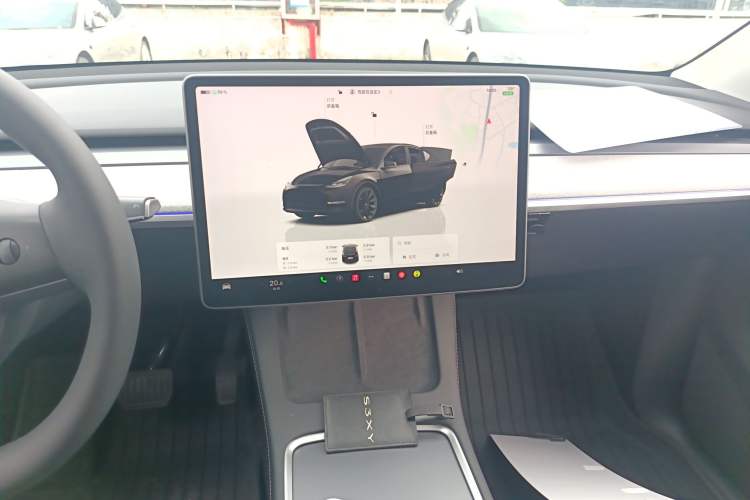 Used Tesla Model Y 2023 Rear-Wheel-Drive Version Audio And AC Panel