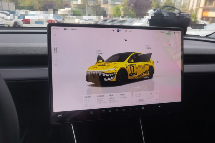 Used Tesla Model Y 2025 Rear-Wheel-Drive Version Instrument Cluster