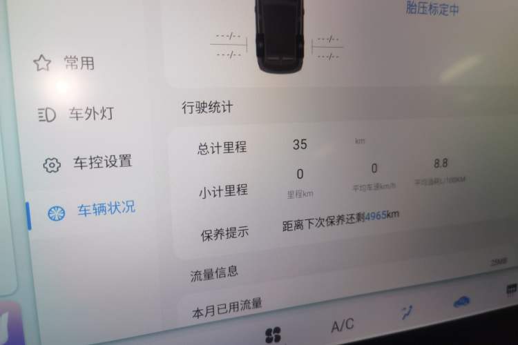 Used JETOUR Dashing 2025 1.5T DCT Youth UP Odometer Close Up