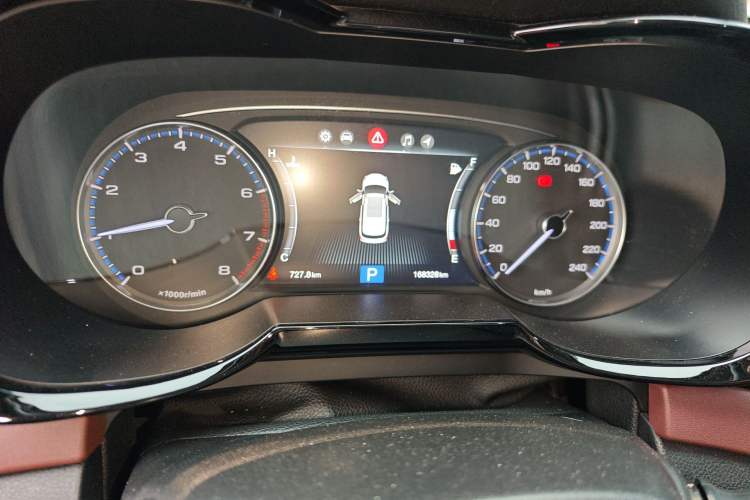 Used GAC Trumpchi GS8 2017 320T Two-Wheel Drive Luxury Smart Connectivity Version (7 Seats) Instrument Cluster