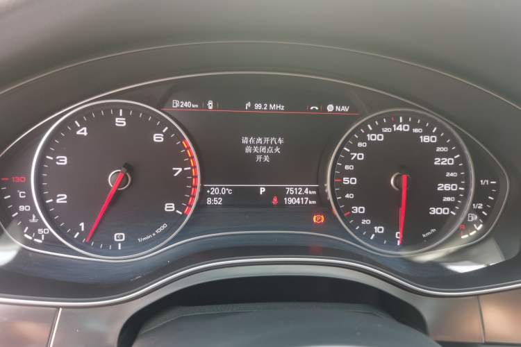 Used Audi A6L 2014 50 TFSI quattro Luxury Model Instrument Cluster