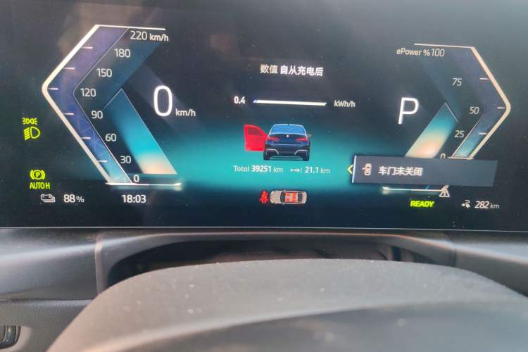 Used BMW i3 2024 eDrive 35 L Odometer Close Up