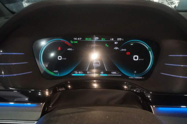 Used BYD Tang New Energy 2021 DM 2.0T Four-Wheel Drive High-Performance Flagship Model Instrument Cluster