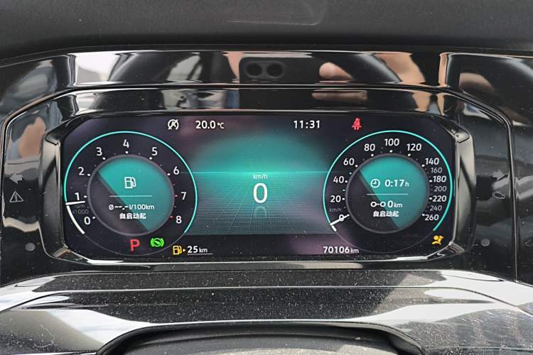 Used Volkswagen Golf 2021 280TSI DSG R-Line Instrument Cluster