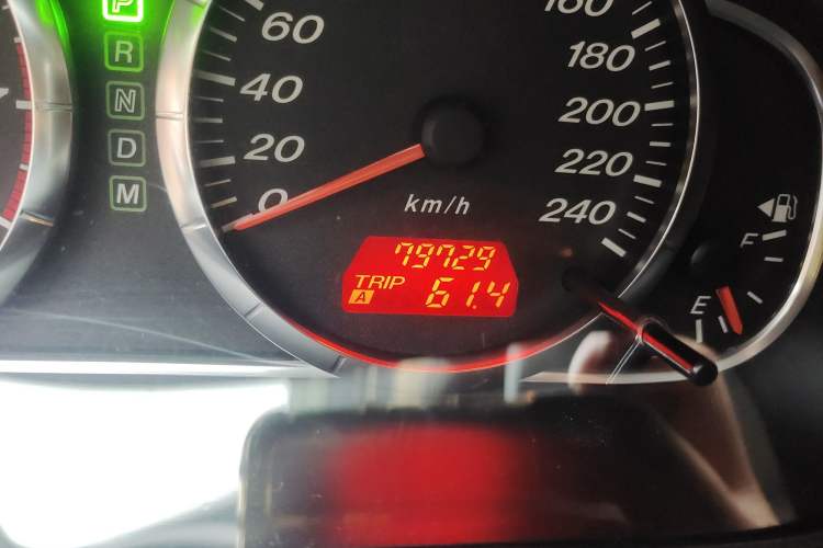 Used Mazda 6 2012 2.0L Automatic Fashion Edition Odometer Close Up