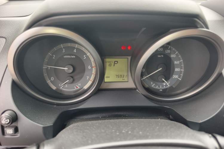 Used Toyota Prado 2016 2.7L Automatic Standard Edition Odometer Close Up