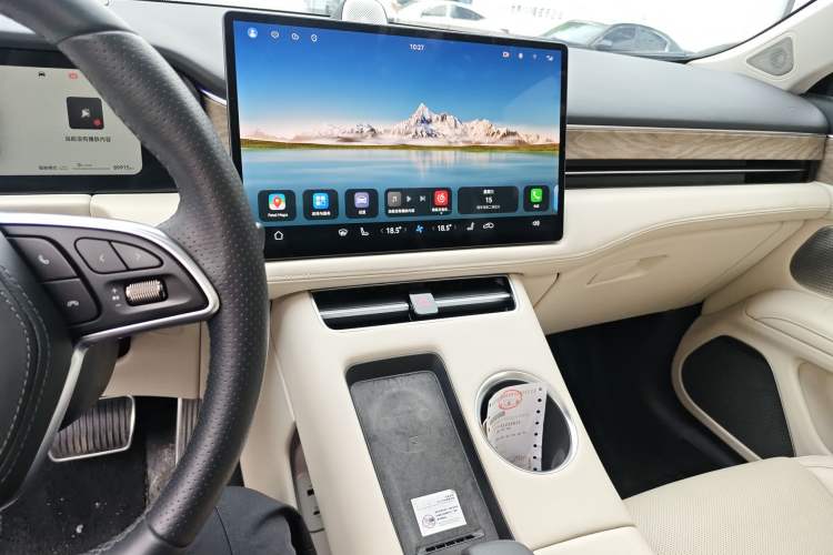 Used Hima AITO M5 2022 Extended-Range Four-Wheel Drive Flagship Edition Audio And AC Panel