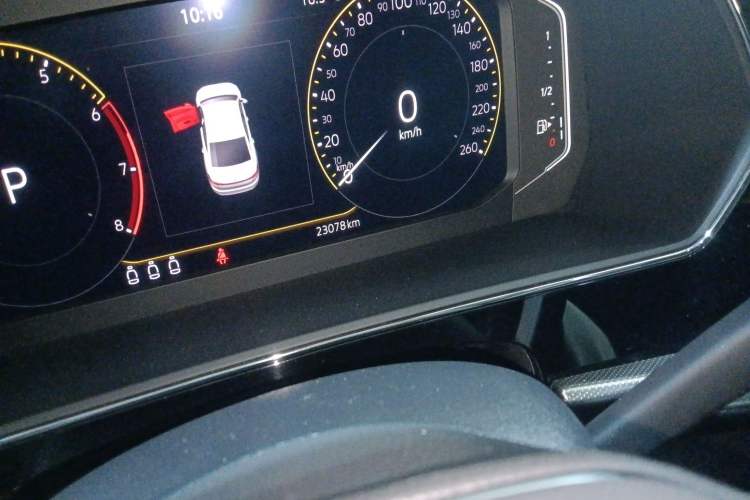 Used Volkswagen Passat 2023 Revised 330TSI Elite Edition Odometer Close Up