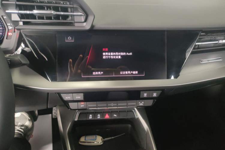 Used Audi A3 2023 Restyled A3L Limousine 35 TFSI Fashion Sport Edition Audio And AC Panel