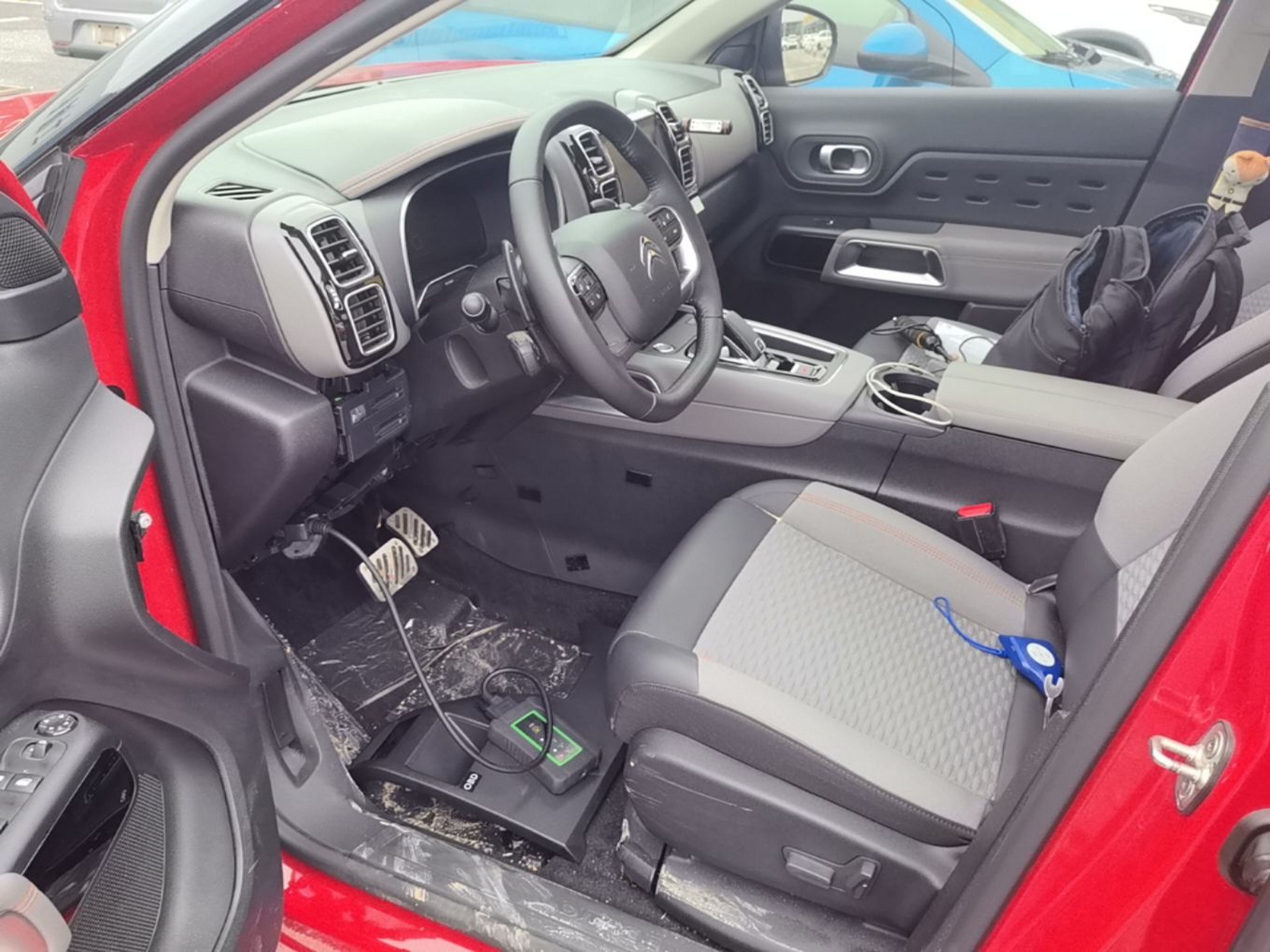 Interior delantero