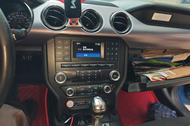 Used Ford Mustang 2017 2.3T Performance Edition Audio And AC Panel