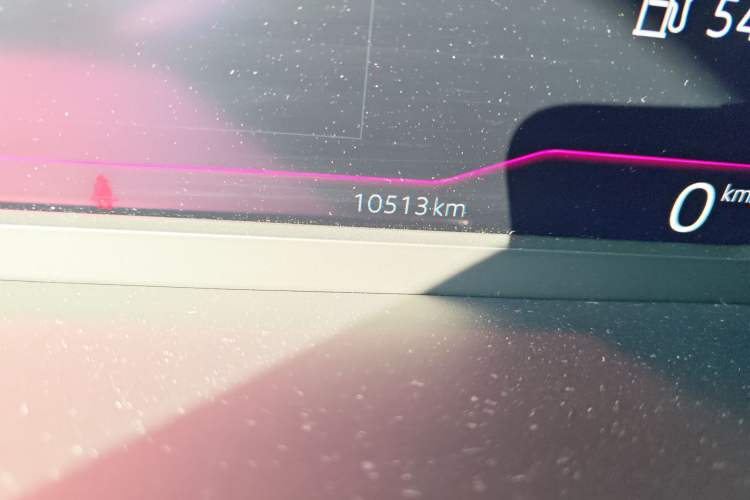 Used Volkswagen Passat 2023 Revised 380TSI Luxury Edition Odometer Close Up