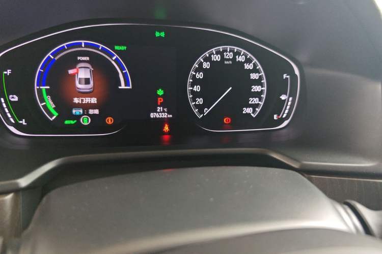 Used Honda Inspire 2019 Rui·Hybrid 2.0L Jingyue Edition China VI Emission Standard Odometer Close Up