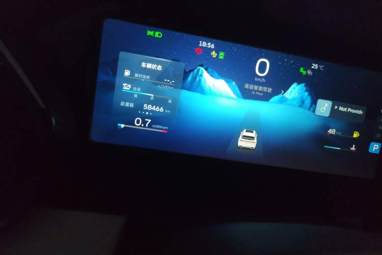 Used Geely Auto Monjaro L 2021 2.0TD DCT EVO Two-Wheel Drive Smart Luxury Version Odometer Close Up