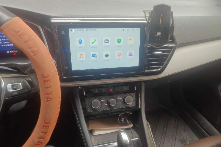 Used Jetta VS7 2023 280TSI Automatic Enjoyment Edition Audio And AC Panel